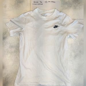 Nike Dry Fit Short Sleeve T-shirt White Medium